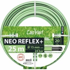 Grosses soldes 🎁 CAPVERT Tuyau D'arrosage Néo Reflex+ Cap Vert - Diamètre 15 Mm - Longueur 25 M 🧨