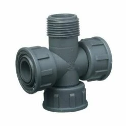 Nouveau 🥰 CAPVERT Union Croix à écrous Tournants 3 Femelle Et 1 Mâle 26 X 34 ✨