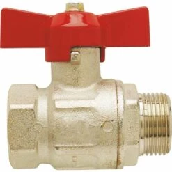 Promo ✨ CAPVERT Vanne à Sphère Mâle/Femelle Cap Vert - Filetage 26 X 34 Mm 🌟