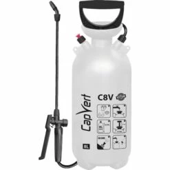 Remise 🤩 Pulvérisateur à Pression Préalable C8V Capvert - 8 Litres - Joint Viton 🧨