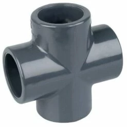 Promo 🎁 CAPVERT Croix Pvc Pression à Coller D 50mm ❤️