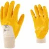Vente flash 🔔 CAPVERT Gant De Protection Désherbage Rempotage Enduit Nitrile Cap Vert - Jaune - Taille 9 - Vendu Par 10 💯 -Capveet soldes 9762983 1